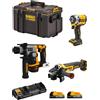 DeWALT Kit DWK307PS (DCH172 + DCF921 + DCG405 + 2 x 1,7 Ah + DCB132 + DS400)