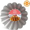 DECORA Teglia stampo BABA'- Ø24 x H8 cm - Tegame da forno in ACCIAIO antiaderente