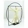 Parastone Statua Uomo Vitruviano Leonardo Da Vinci Scultura Arte Bianco Piccolo