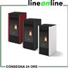 Eva Calòr Stufa a pellet canalizzata Eva Calòr Irma 9,5 kW in acciaio fino a 75mq