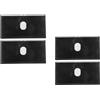 2 targhette in plastica per nomi - Porta-nome da tavolo 8x4" -