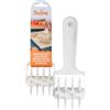 DECORA Mini rullo buca sfoglia - 6cm - in plastica - per forare la pasta sfoglia