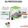 HILTRON CIA Kit Antifurto Casa Allarme CIA HILTRON PROTEC8 GSMP Pir Combinatore GSM Sirena