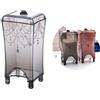Dispenser Per Dischetti Cotone Cofanetto Makeup Contenitori Stoccaggio