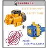 Elettropompa autoclave serbatoio cisterna 1hp/0.75kw + press control 1.5 bar