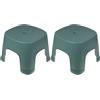 2 Pcs Sgabello Da Doccia Per Vater Poggiapiedi WC Sgabelli Bagno