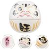 2pcs chic ceramic bambola daruma creativo fortune bambola daruma luck daruma