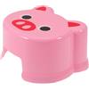 Sgabello in plastica a forma di cartone animato per il bagno dei bambini