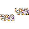 9 Sheets Vetrofanie Di Halloween Decorazioni Adesivi Per Finestre