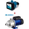 LOWARA ELETTROPOMPA POMPA ACQUA 3HM05P07M LOWARA 3HM05 + presscontrol GENYO 16A/R15-30