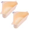 2 Pcs Cestello Filtro Lavandino Per Lavello Cucina Cestino Drenante Da