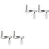 2 Pcs Viti Per Sedili WC in Plastica Bulloni Della Cerniera Sedile