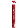 BIG PARTY Cannone Tubo Sparacoriandoli ROSSO 40CM