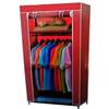 Armadio Guardaroba in Tessuto Tnt 60x45x150cm Portatile Pieghevole -