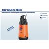 PEDROLLO TOP MULTI TECH2 ELETTROPOMPA POMPA SOMMERGIBILE AUTOMATICA HP 0,75 PEDROLLO