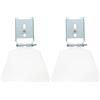 2 Pcs Eye Protection Stainless Steel Guard Scudo Per Smerigliatrice