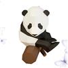 Accessori Panda Carta Per Origami Di Stereoscopica Iridescente