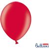 PartyDeco Pallone palloncini palloncino palloni 12" Rosso Metalizzato - 100 pz - Ø30cm