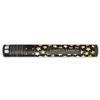 PartyDeco Cannone SPARACORIANDOLI STELLE Oro LUCIDO - Tubo lancia coriandoli 28cm