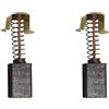 CarbonBr 2x spazzole di carbone - Per mini smerigliatrice cinese (5 X 8 X 14)
