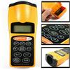 MISURATORE DI DISTANZA METRO ULTRASONIC DISPLAY LCD PUNTATORE LASER