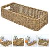 Cesta Porta Oggetti Cestino Vimini Portaoggetti Per Posate Utensile Da Cucina