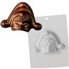 MARTELLATO Stampo in plastica per maschera in cioccolato - carnevale veneziana 130x105x35mm