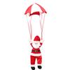 1 pezzo di ciondolo natalizio paracadute divertente Babbo Natale ornamento