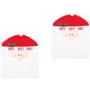 1pc Copertura decorativa natalizia di Natale Babbo Natale sedia