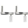 2 Pcs Viti Per Sedili WC in Plastica Bulloni Della Cerniera Sedile