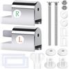 Cerniere Tavoletta Wc 7 Pezzi Cerniera Tavoletta WC Kit Cerniere Tavoletta Wc Ce