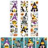9 Sheets Vetrofanie Di Halloween Decorazioni Adesivi Per Finestre