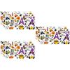 9 Sheets Vetrofanie Di Halloween Decorazioni Adesivi Per Finestre