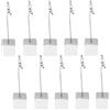 10pcs Cube Resin Picture Memo Note Photo Clip Holder Desk Clip a