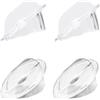 4pcs Pepe Grinder Dulli da cucina Cucina Elettrica PIPE Mill Copertura a prova