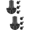 4 Pcs Connettori Per Scaffalature Modulari Connettore Del Cubo D'angolo
