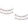 1pc Soccer Game String Flag bandiera nazionale Banner 24 Paesi Banner