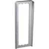 Urmet visiera antipioggia Steel a 1 fila per 4 moduli 1158/614