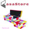 Lux SET 3 PZ PANKY&CO LUX VELLUTO SOGGIORNO PANCA: 84x44Cmx49H / POUF: 35x35Cmx36H