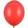 PartyDeco Pallone palloncini palloncino palloni ROSSO -100 PZ - Ø27cm