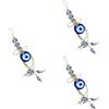 Ornamento da appendere per auto Evil Eye. Pendente per finestra Evil Eye per
