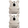 Simpatico stuzzicadenti a forma di koala Porta stuzzicadenti automatico per uso