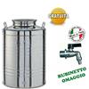 BELVIVERE CONTENITORE FUSTO PER OLIO IN ACCIAIO INOX 10 15 20 25 30 50 LITRI BELVIVERE