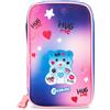 COLOURBOOK-LAGICART Colourbook - Astuccio 1 Zip Coccolotti Love Azzurro - Giocolandia
