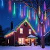 Does not apply Luci Natale Pioggia Di Meteore, Luci Natalizie RGB, Luci LED Con 192 LED, 8 Tubi