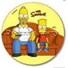 MODECOR CIALDA SIMPSONS SU DIVANO DIAMETRO 21 CM