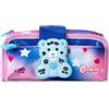 COLOURBOOK-LAGICART Colourbook - Astuccio Portapenne 2 in 1 Coccolotti Love Azzurro - Giocolandia