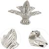 20pcs Gambe cassa in legno con viti per armadi scatola regalo custodie gioielli