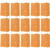 20 pezzi di sacchetti di candele di Halloween sacchetti di candele ignifughe