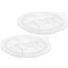 2pcs Filtro del latte fatti in casa del filtro dell'acquario del filtro